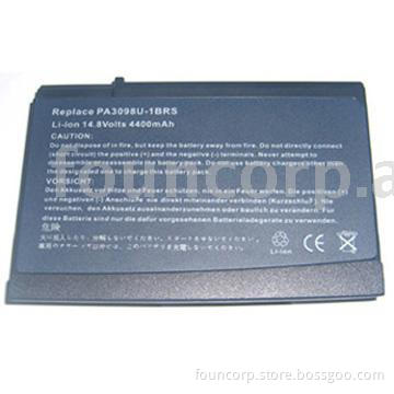 Laptop Battery Pack for Satellite 3000(PA3098U-1BAS,PA3098U-1BRS)